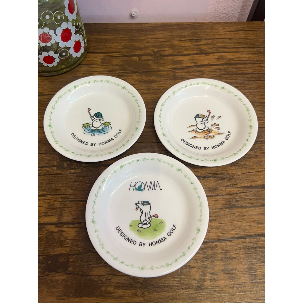 ชุดจานเล็ก 5” งานสะสม NIKKO (มีตำหนิหลังจาน) ยกชุด 3 ใบ (SET0925-0601)