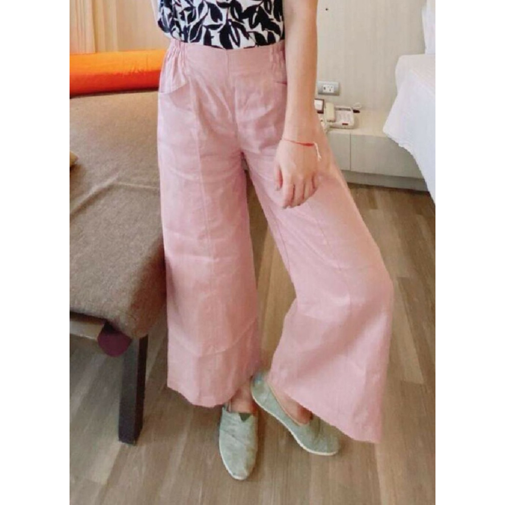 กางเกงลินินขาเต่อ ยาว36“งานสม้อคยืดได้ถึง 34นิ้ว