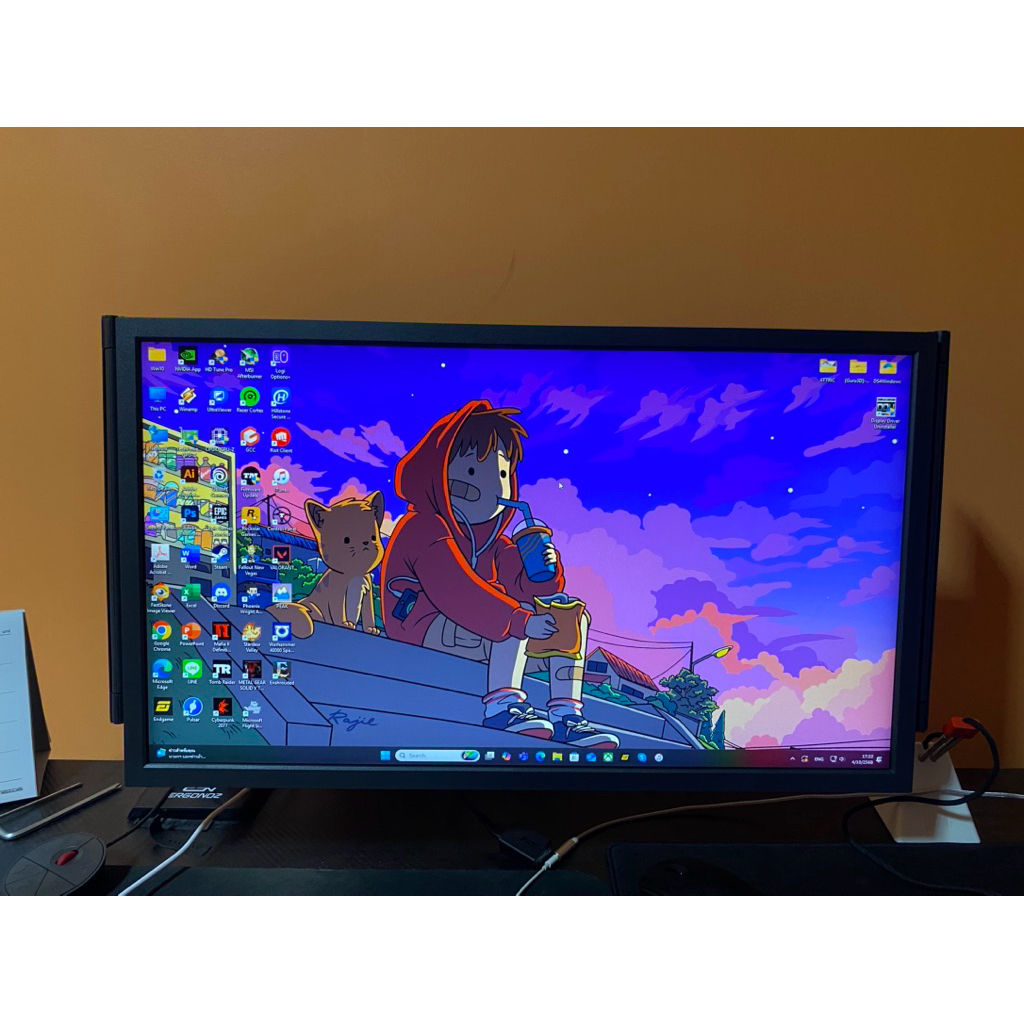 Zowie xl2546x 240hz monitor (สิ้นค้ามือสองสภาพใหม่มาก ประกันเหลือยาว 2ปี)
