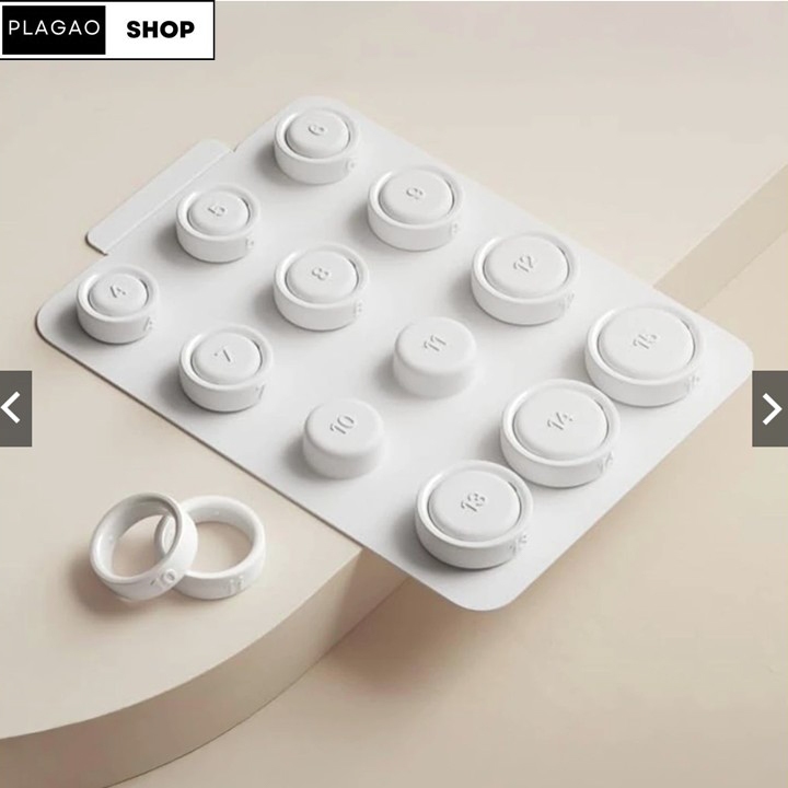 [พร้อมส่ง]ชุดทดลองไซส์แหวน (3rd party) Oura Ring Gen 4 | Sizing Kit US Size 6–13 เทียบกับ Gen 3 และ Ultra Human ring ได้