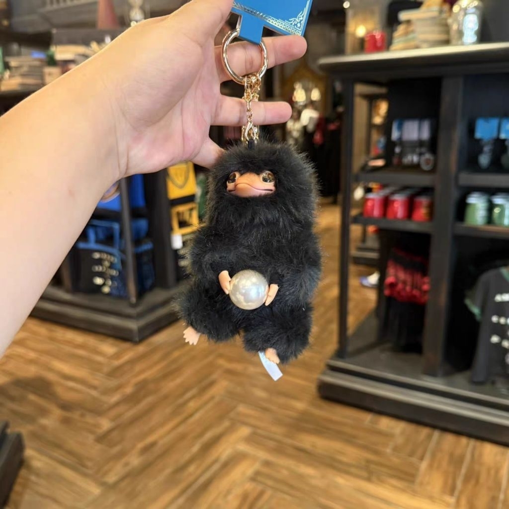 Harry Potter / Fantastic Beasts : Niffler Keychain Universal (ลิขสิทธิ์แท้) แฮร์รี่พอตเตอร์ นิฟเฟลอร์ พวงกุญแจ ตุ๊กตา