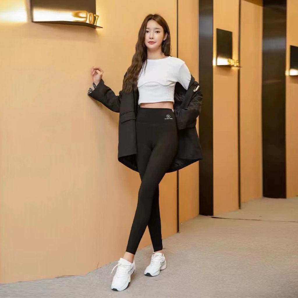 Rlegging กางเกงเลกกิ้งออกกำลังกายไซส์ใหญ่ 6XL เอวสูง thumbnail 5
