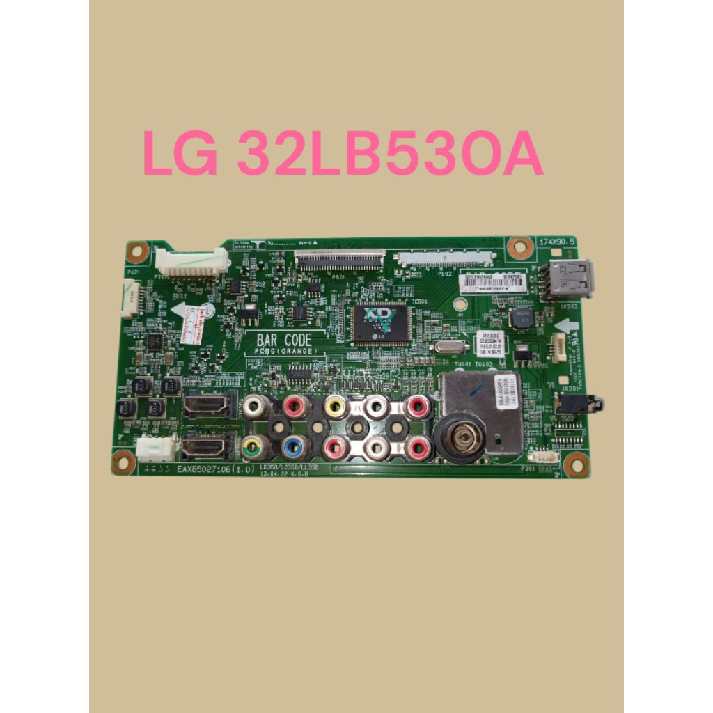 เมนบอร์ดทีวี LG 32 นิ้วรุ่น LG 32LB530Aแท้ถอด