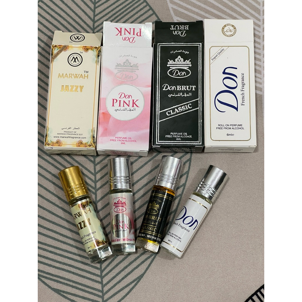 น้ำหอมออยโดฟ/น้ำหอมอาหรับ/น้ำหอมอาหรับขายดี/oilPerfumeDon/Don/น้ำหอมจุดชีพจร/น้ำหอมหัวลูกกลิ้ง/น้ำหอมแบบออยที่ติดทนมาก