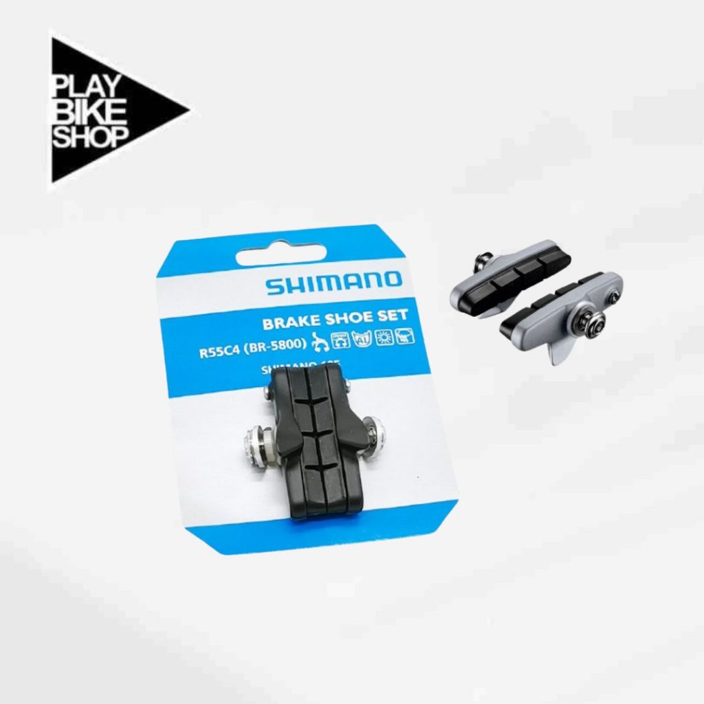 BRAKE SHOE SET R55C4 (BR-5800) ผ้าเบรค SHIMANO 105