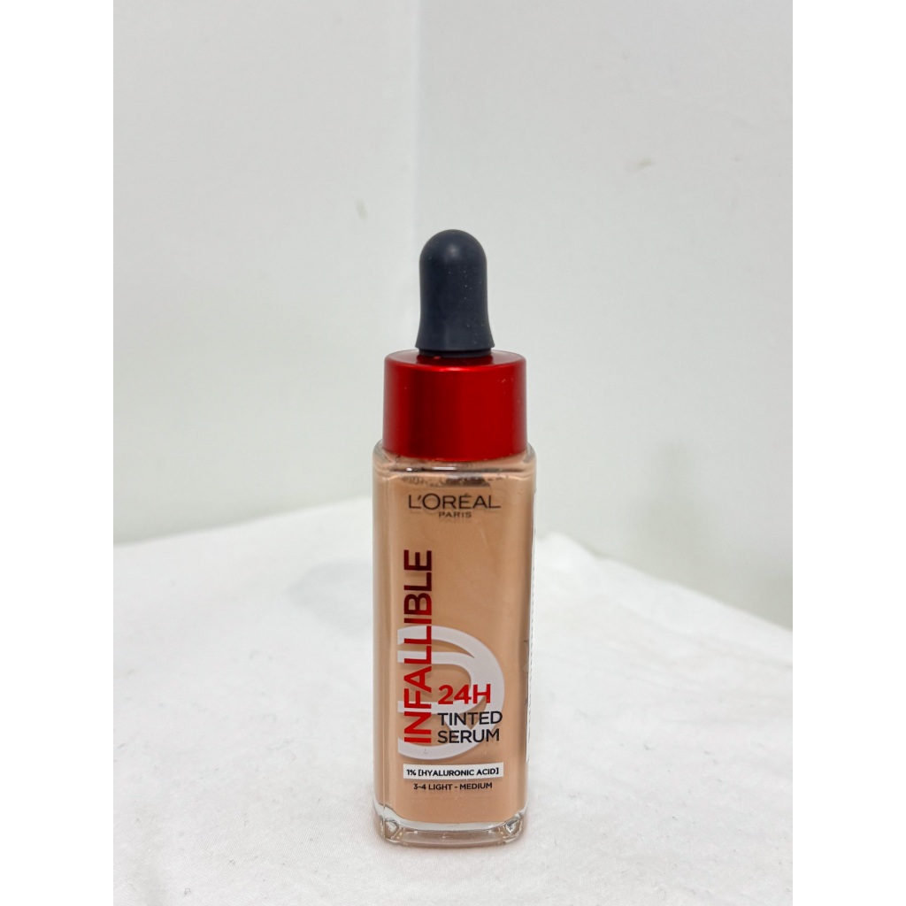 L'Oreal Paris Infallible 24H Tinted Serum 30ml ทินต์เซรั่ม รองพื้นเนื้อเซรั่มผิวโกลว์สวยติดทน 24 ชม. - รูปที่ 4