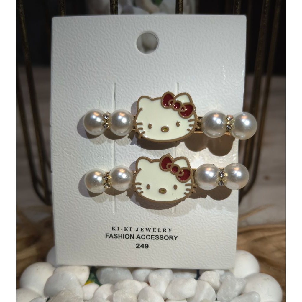 กิ๊บติดผมลายSarioประดับมุก