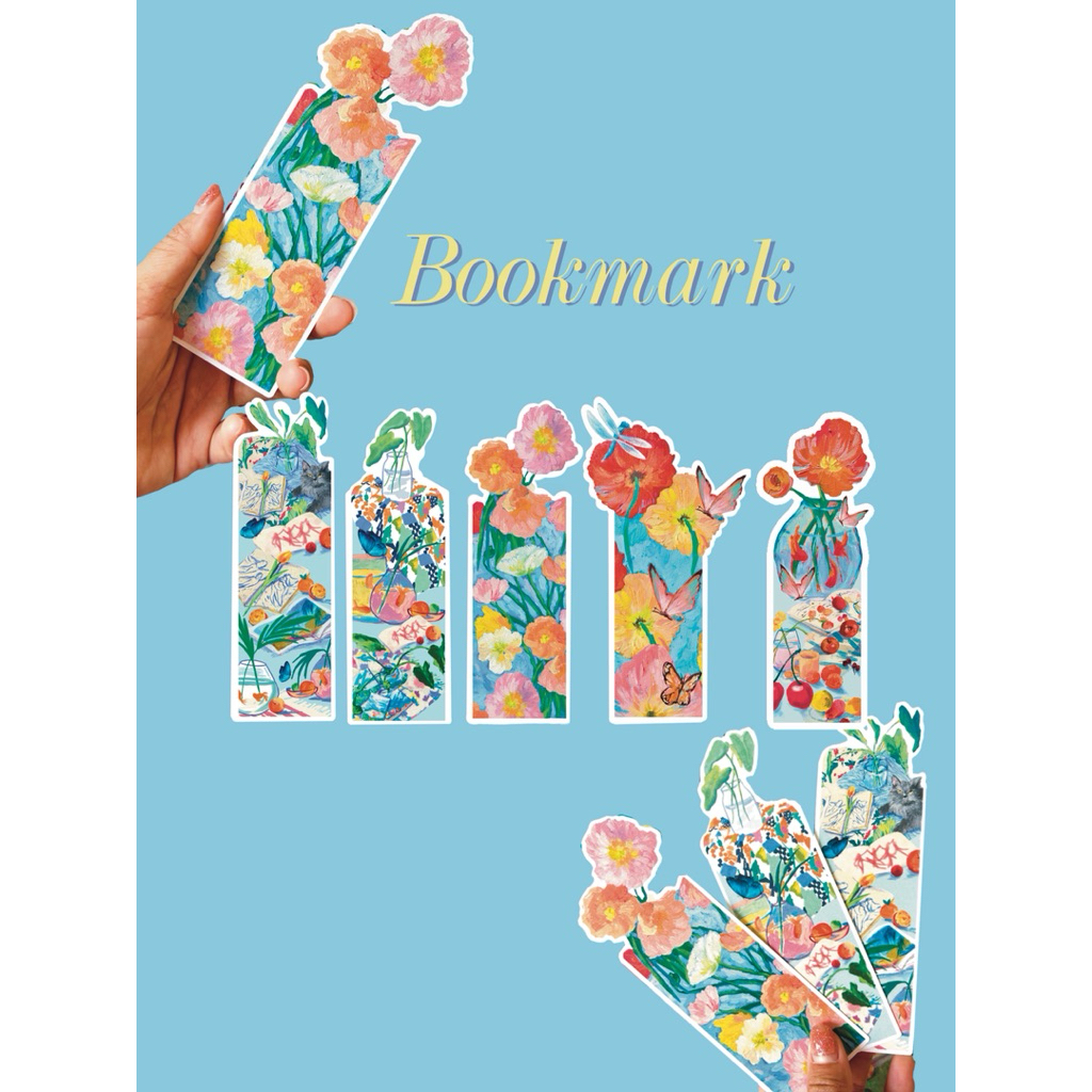 ที่คั่นหนังสือไดคัท ลายผลงานศิลปะ murila muri