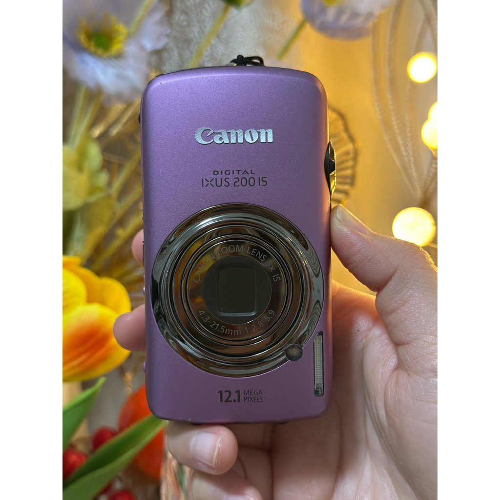 Canon IXUS200IS IXY930IS สีชมพูอมม่วง เมนูภาษาไทย สภาพ97%