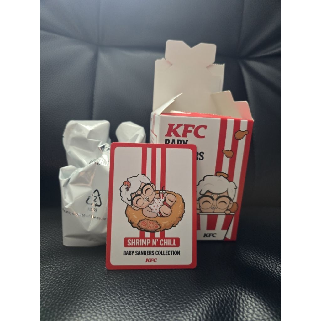 KFC Baby Sanders กล่องสุ่ม Shrimp & Chill โดนัทกุ้ง