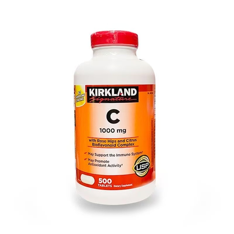 【 Exp.08/2028】Kirkland VitaminC 1000 mg 500 Tablets วิตามินซี เคิร์กแลนด์ 1000mg Vitamin C Kirkland 