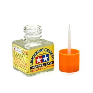 TAMIYA CEMENT 87003, THIN 87038, LIMONENE 87113, THIN 87182, ABS 87137 (40ml), 87012 (20ml)