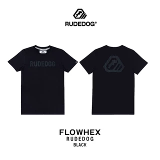 เสื้อยืด แบรนด์ RUDEDOG นุ่มตัวท็อป รุ่น FLOWHEX