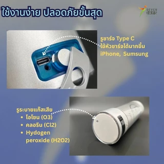 กระบอกน้ำผลิตไฮโดรเจนรุ่นใหม่ 30 นาที - Hydrogen Rich Water Bottle SPE - Full Set 30 mins
