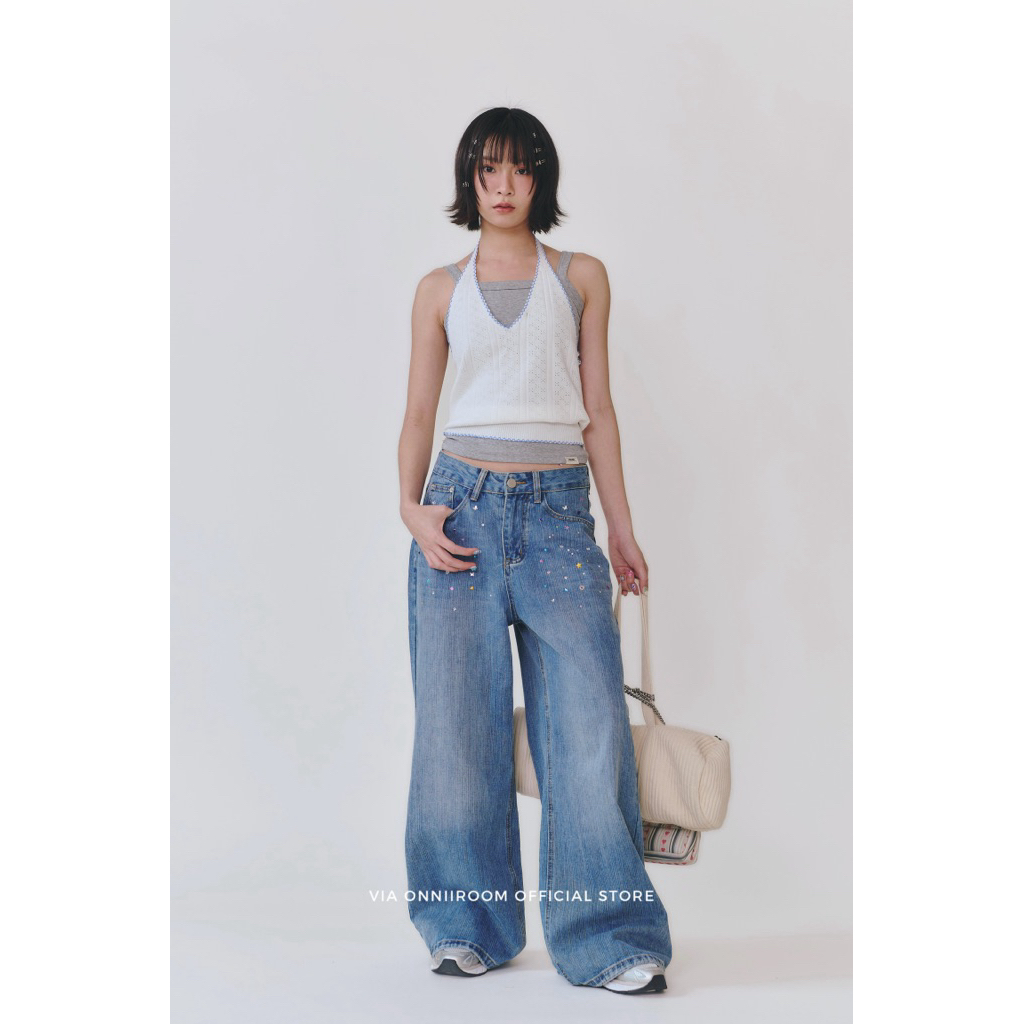 GLITTER JEANS by. onniiroom