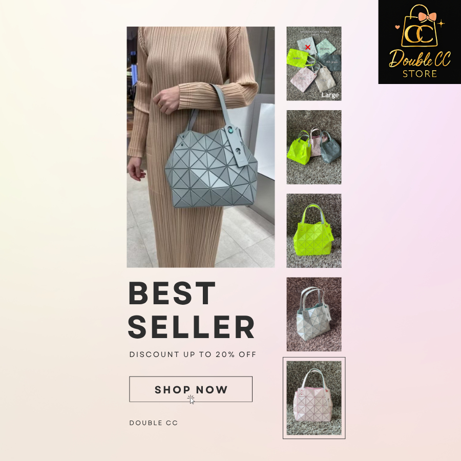 (จัดส่งฟรี พร้อมถุงกันฝุ่นแบรนด์/ถุงกระดาษแบรนด์) 🌟  👜 LARGE CARAT Hand Bag