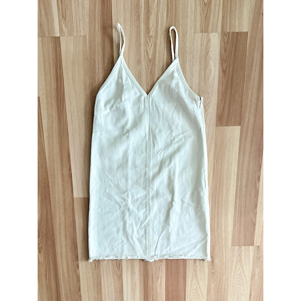 zalora mini denim dress