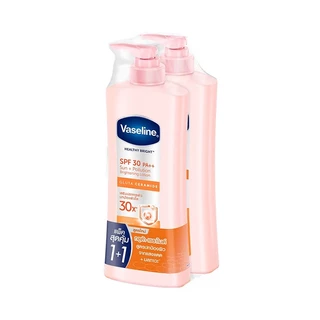 วาสลีน เฮลธี้ ไบรท์ ไบรท์เทนนิ่ง ดีเฟนส์ โลชั่น เอสพีเอฟ30 พีเอ++ 300 มล. X 2 ขวด VASELINE LOTION SPF30PA 300ML. X2