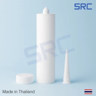 SRC หลอดกาวซิลิโคน [หลอดเปล่า] สำหรับนำไปบรรจุกาวเอง_บรรจุกาวสำหรับงานซ่อมแซม งานอุตสาหกรรม และงานก่อสร้าง_สินค้าไทย