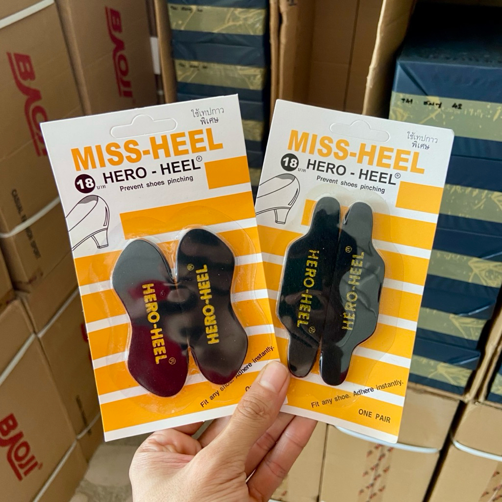 MISS - HEEL แผ่นป้องกันรองเท้ากัด (Heel Grips)