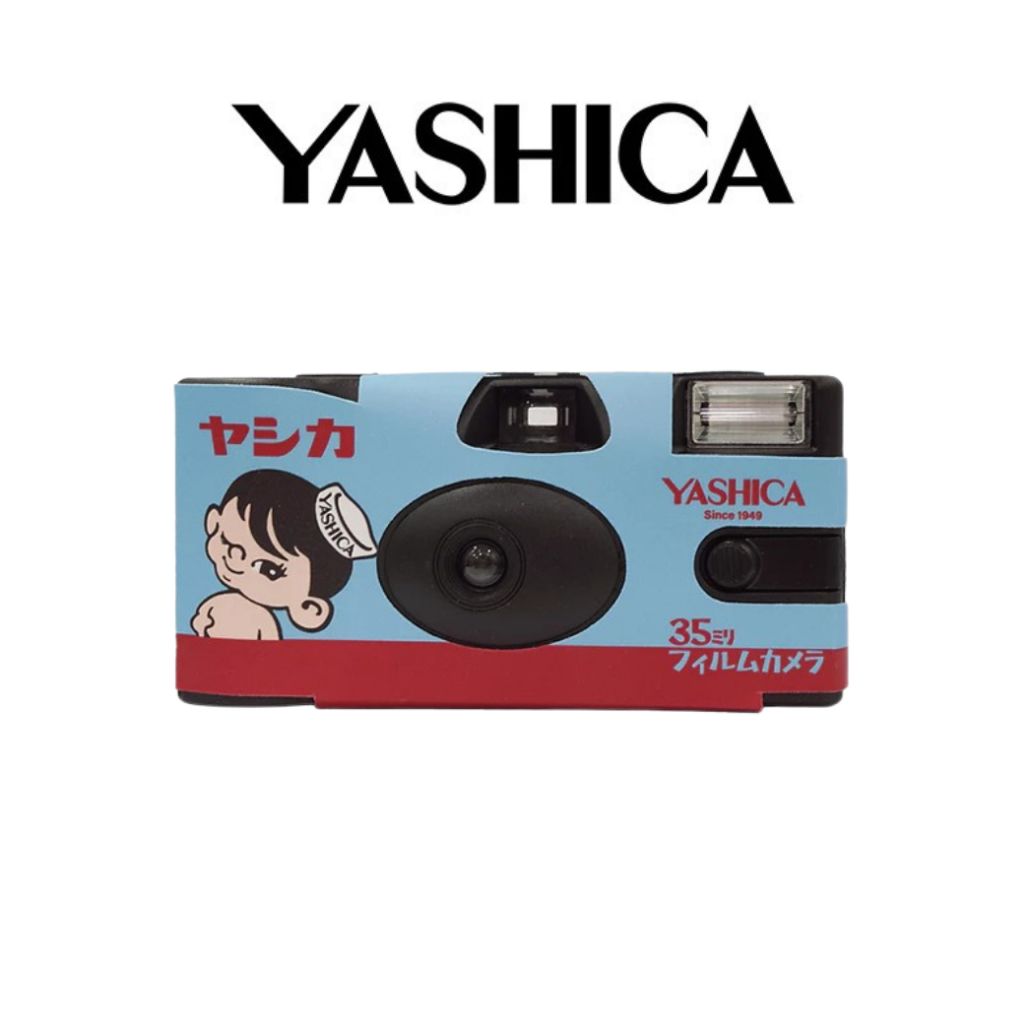 กล้องฟิล์ม YASHICA SINGLE USE FILM CAMERA (CLASSIC YASHICA BOY) กล้องฟิล์มใช้แล้วทิ้ง