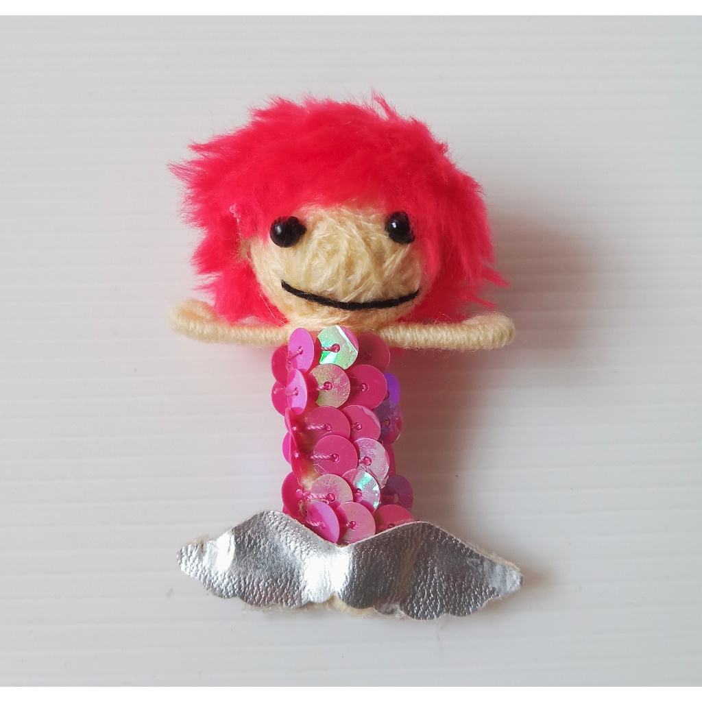 พวงกุญแจ ตุ๊กตาวูดู Unique Voodoo Doll Keychain – Handmade with Love for Bags and Keys #3