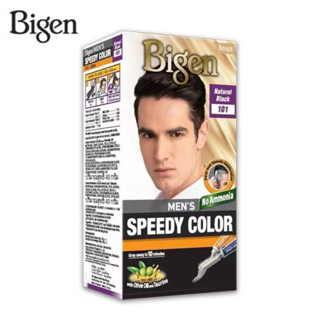 Bigen Men's Speedy Color บีเง็น ครีมเปลี่ยนสีผมชาย เบอร์101