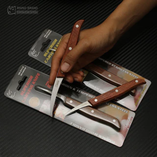 มีด แกะสลัก RHINO BRAND No.2312 / 3312 CARVING KNIFE แกะสลัก ผัก ผลไม้ (ของแท้)