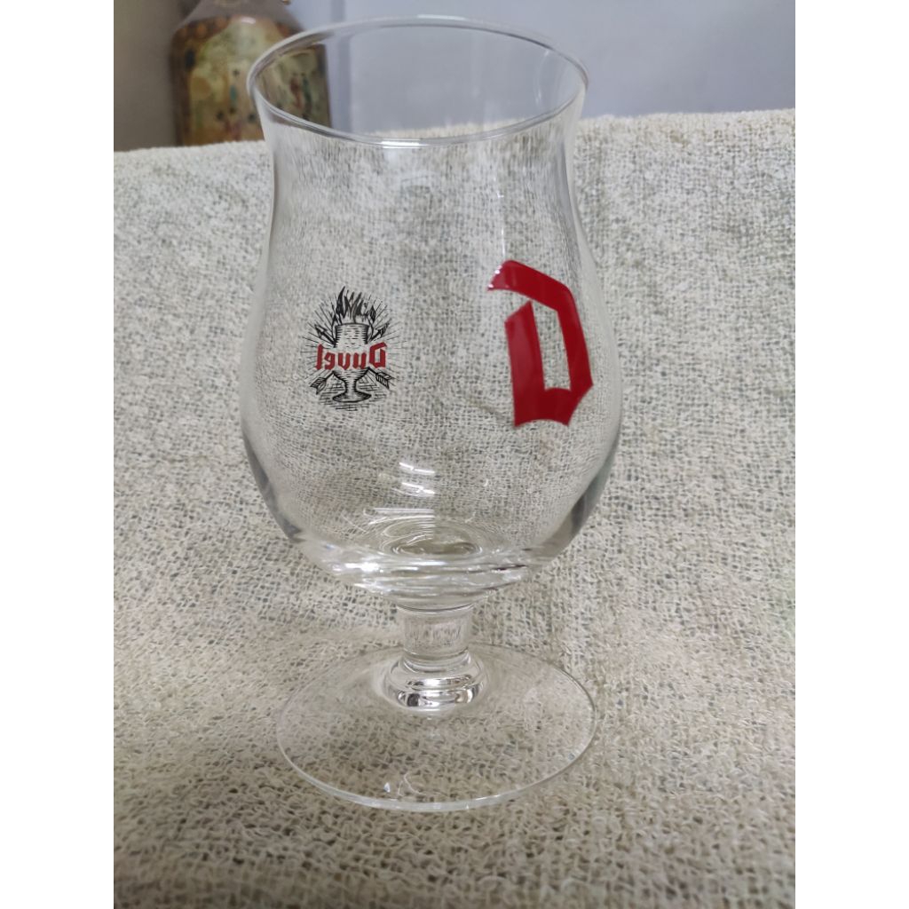 แก้วก้านสั้น DUVEL ลายหน้าหลังเท่ๆ