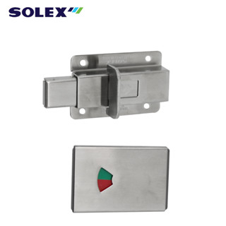 SOLEX กลอนห้องน้ำ สแตนเลส SUS 304 No.OC