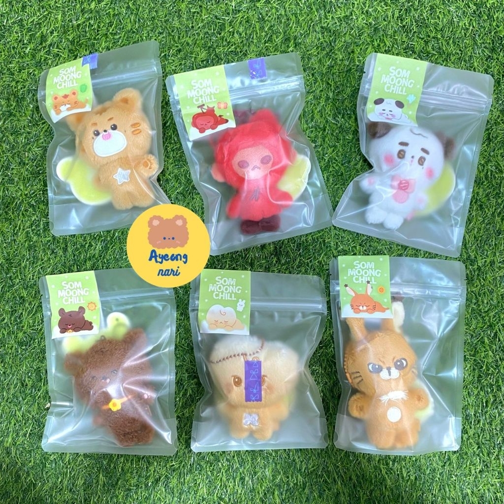 🛵 กทม. ส่งด่วน พร้อมส่ง 🔴 NCT 127 SOM MOONG CHILL KEYRING พวงกุญแจ ตุ๊กตา