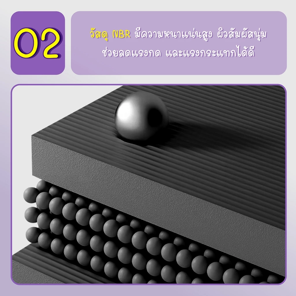 BG แผ่นรองเข่าศอก แผ่นโฟมฝึกการทรงตัว Balance Pad thumbnail 5