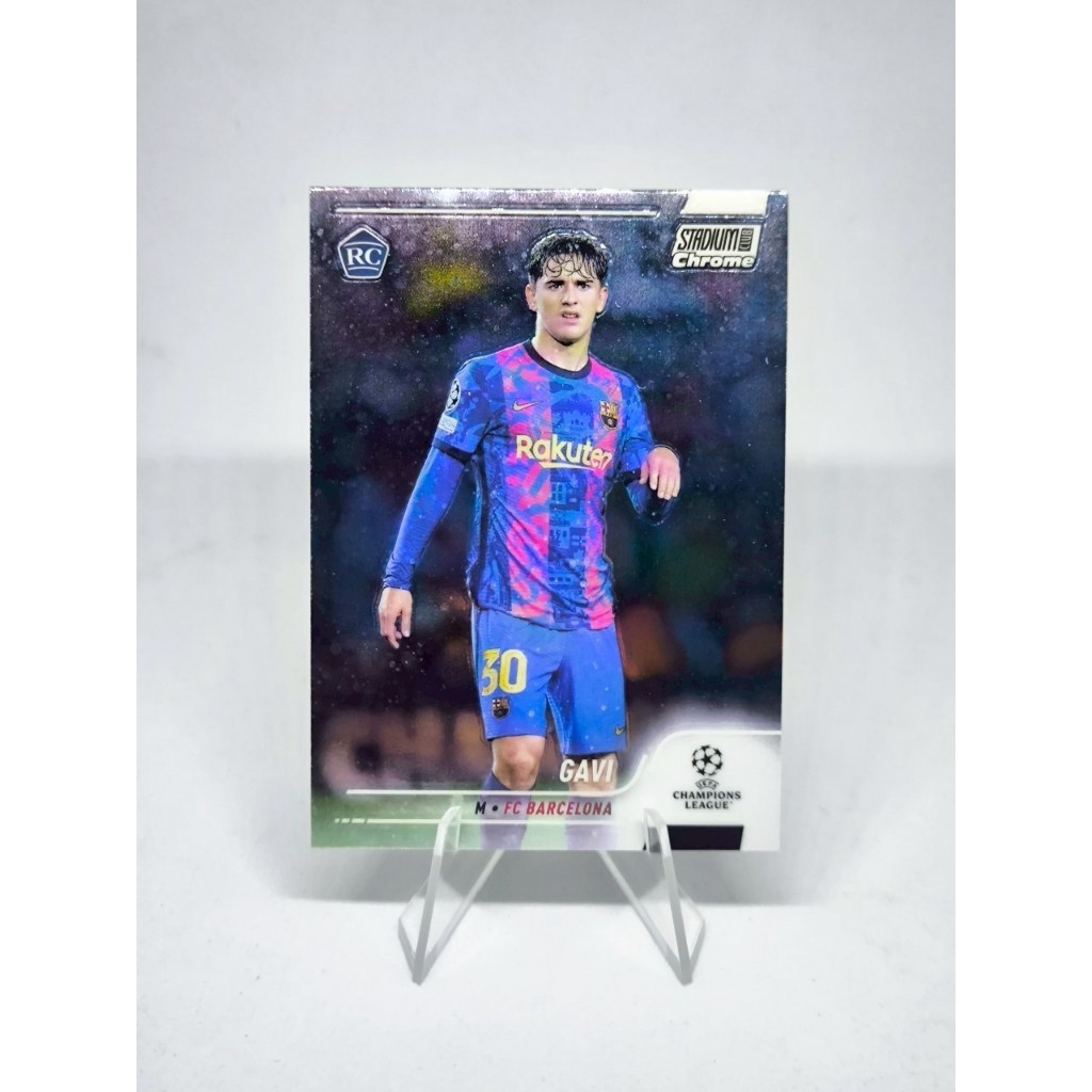 Topps Stadium Club Chrome LaLiga UEFA Champions League Soccer Cards