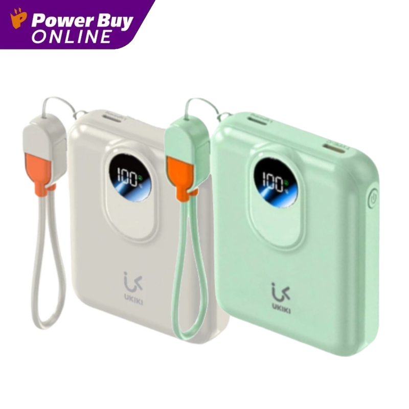 UKIKI มินิพาวเวอร์แบงค์ (10000mAh) รุ่น KW10C-01
