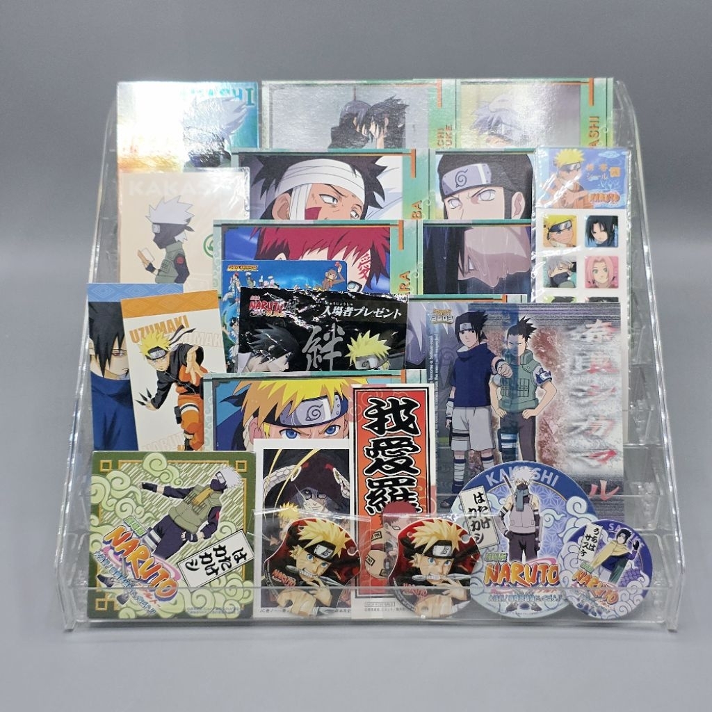 (set5/แท้✅️) ของสะสม อนิเมะ นารูโตะ naruto ซาสึเกะ sasuke อิทาจิ itachi คาคาชิ kakashi coaster โปสการ์ด ensky นารุโตะ