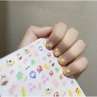 พร้อมส่งจากไทย!!! สติกเกอร์ติดเล็บ สติกเกอร์ลายนูน สติกเกอร์ 5D ลายDisney สติกเกอร์ตกแต่ง ติดสมุดหรือสิ่งของก็น่ารัก