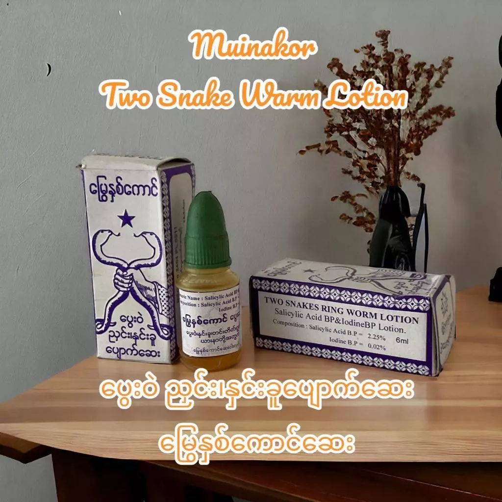 *မြွေနှစ်ကောင်*Mway Hna Kong Two Snake **มวยนากาวทำควาสะอาดเครื่องประดับโลหะ