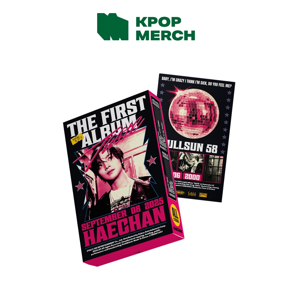 NCT HAECHAN - 1st Album [ Taste ]_Tin Case ver