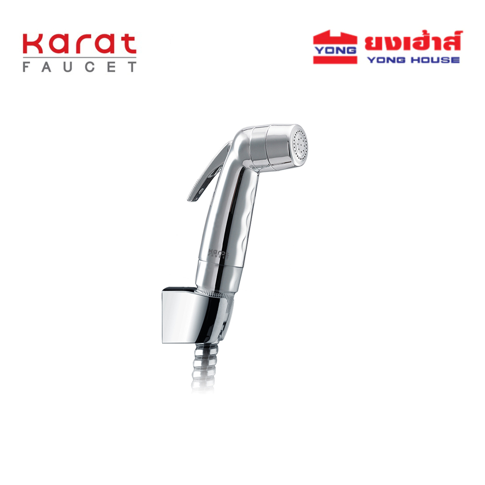 Karat Faucet ชุดสายฉีดชำระ สายอคิลิค ยาว 120 ซม. รุ่น BW01-50 พร้อมสายและขอแขวน