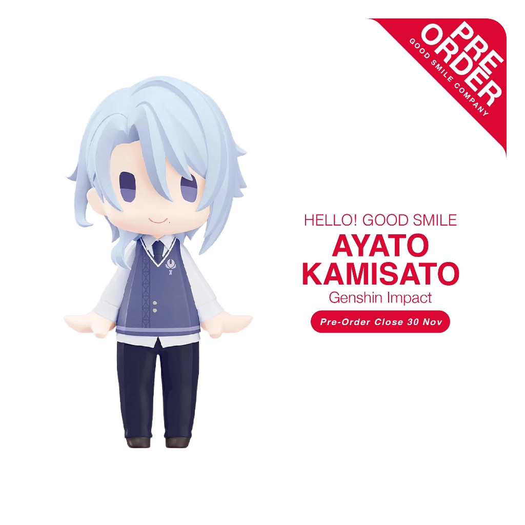 [PreOrder] HELLO! GOOD SMILE - Genshin Impact_Ayato Kamisato