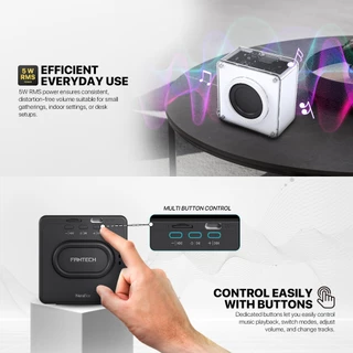 FANTECH Gaming Speaker Stereo GS733 ลำโพงเกมมิ่ง สเตริโอ 2.0 ระบบเสียง 360 Surround Bass ลำโพง เกมส์