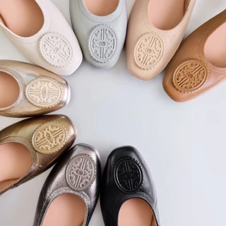 LA BELLA รองเท้าคัชชูหนังแกะ รุ่น QUEEN AMORE FLATS - FORMAL COLOR