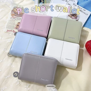 KAPPABKK Pie Short Wallet กระเป๋าสตางค์ใบสั้นไซส์จิ๋วสุดน่ารัก [ไม่แถมกล่องกระเป๋าตังค์]