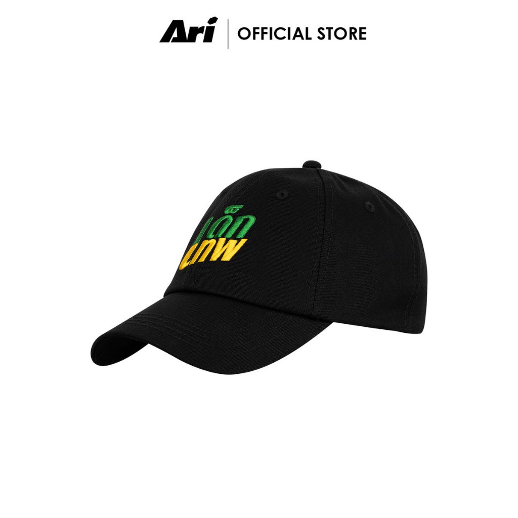ARI DEBSIRIN 2025 ESSENTIAL CAP - BLACK (AHW1665-01)  หมวก อาริ DEBSIRIN 2025  สีดำ