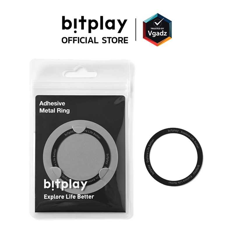 Bitplay วงแหวนแม่เหล็กติดหลังเคส รุ่น Adhesive Metal Ring
