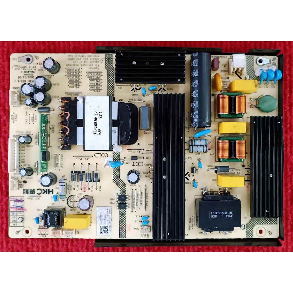 เพาเวอร์ซัพพลายทีวี  HAIER สำหรับรุ่น H65S6UG Pro , H65K7UG พาสบอร์ด KB-5150