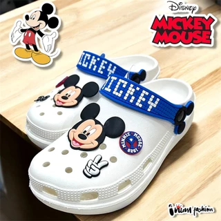 NFshoes Micky Mouse OPTA รองเท้าหัวโตผู้ใหญ่ ลิขสิทธิ์แท้ 100% พื้นสูง1นิ้ว นิ่มเบา วัสดุ EVA ใส่ง่าย ทนทาน ไม่ติดกาว