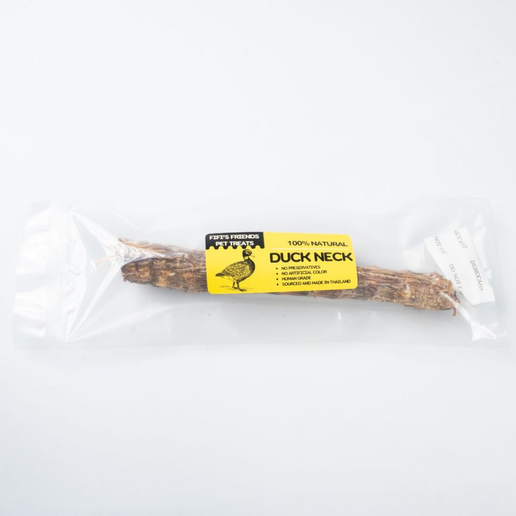 คอเป็ดอบแห้ง ขนมน้องหมา ขนมสุนัข ขนมขัดฟัน ลดหินปูน หมา คอเป็ด - รูปที่ 3