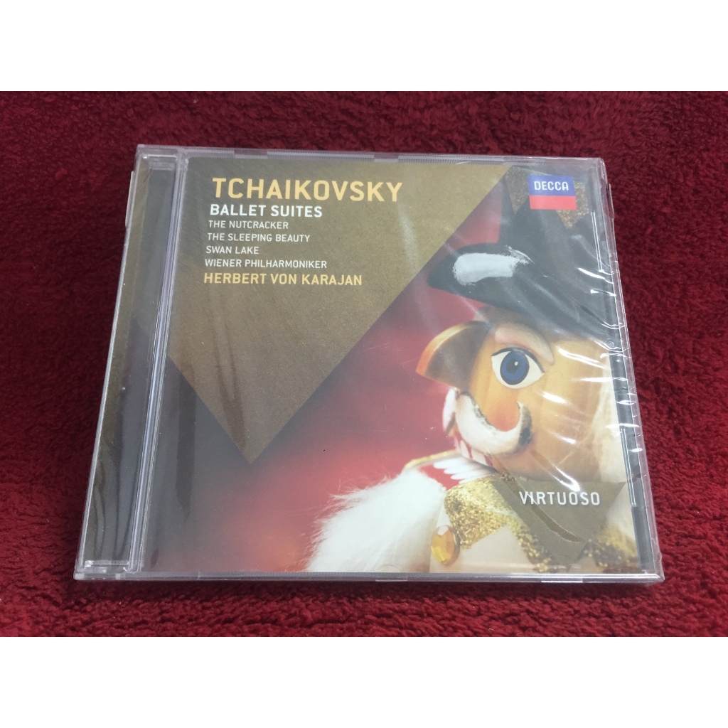 CD Tchaikovsky / Wiener Philharmoniker, Herbert von Karajan – Ballet Suites สภาพตามปก B104-104