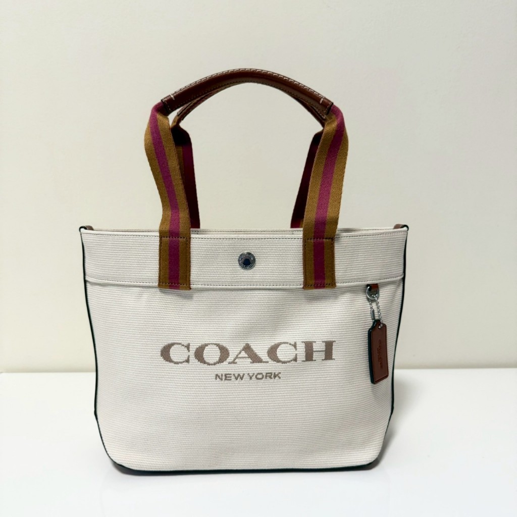 ✨พร้อมส่งในไทย ของแท้ 100 % ✨ กระเป๋า COACH CK168 NWT Coach MEN'S Canvas Tote 20
